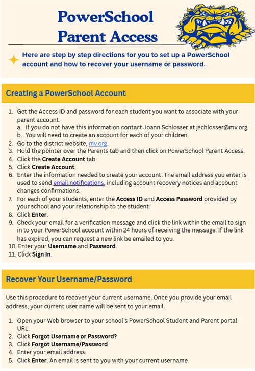 PS Parent Access